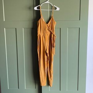 🧡 EUC Striped Jumpsuit